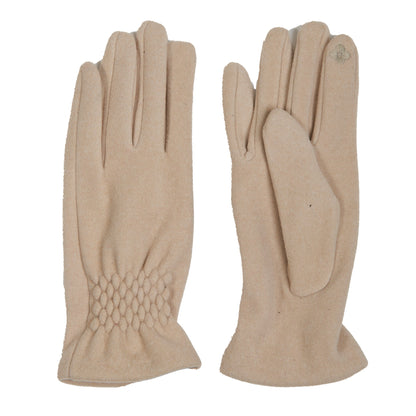 Rikki Fishtail Faux Suede Glove