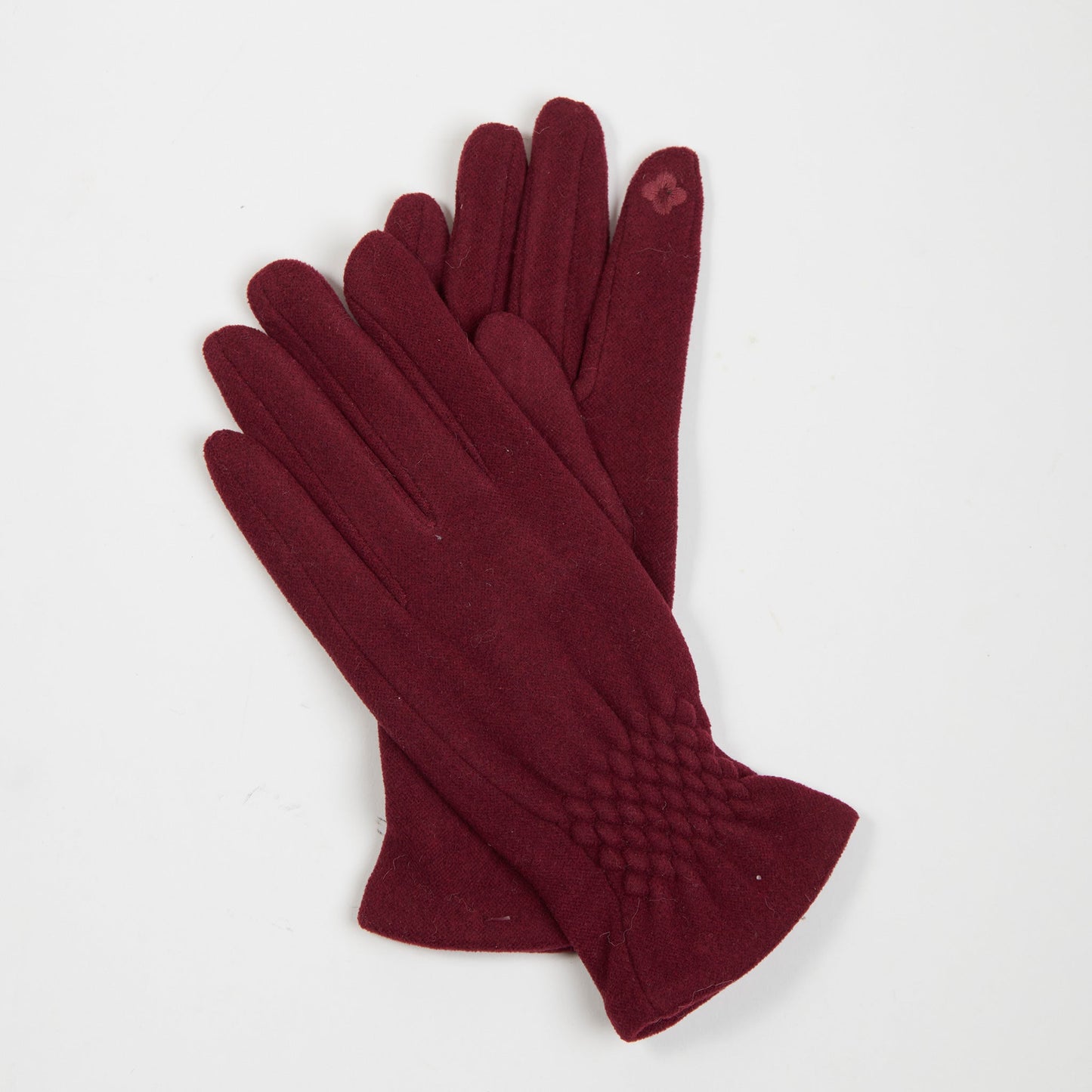 Rikki Fishtail Faux Suede Glove