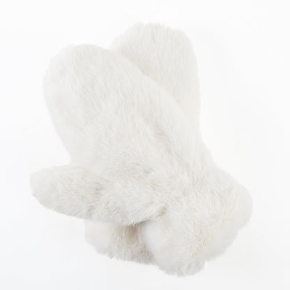 Spencer Faux Fur Mittens