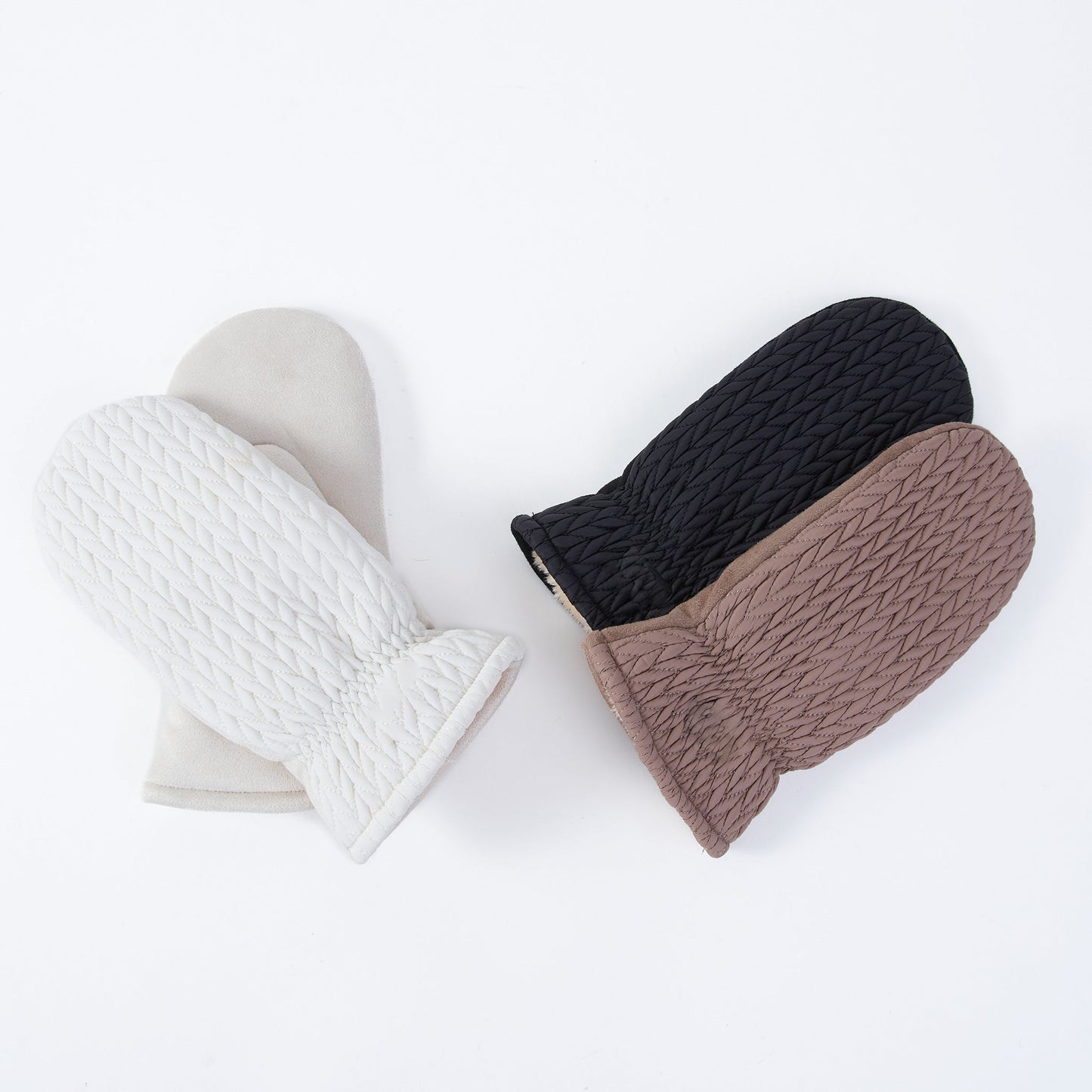 6 Piece Shay Chevron Mitten Assortment
