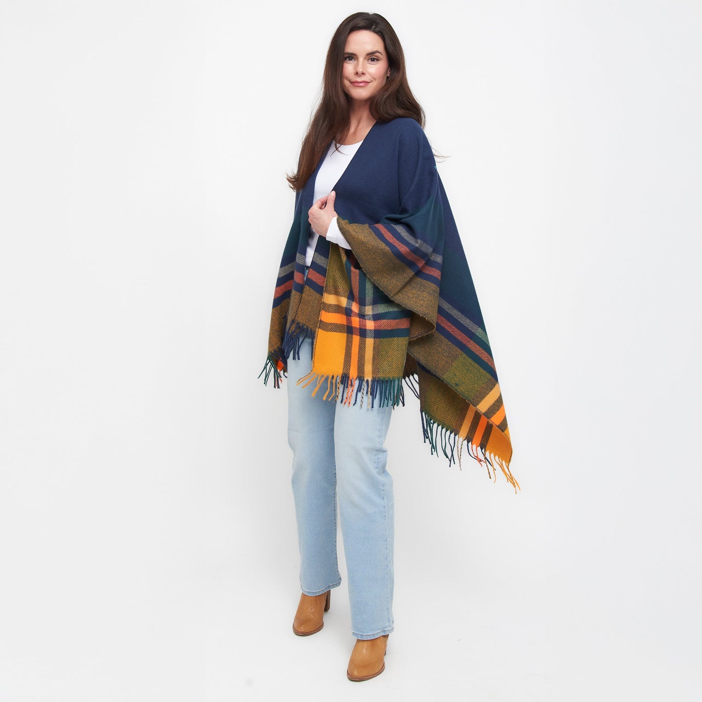 Sidney Fringe Wrap with Loop