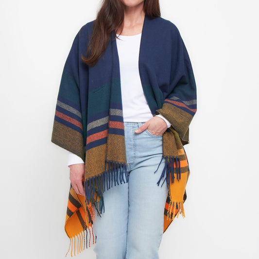 Sidney Fringe Wrap with Loop