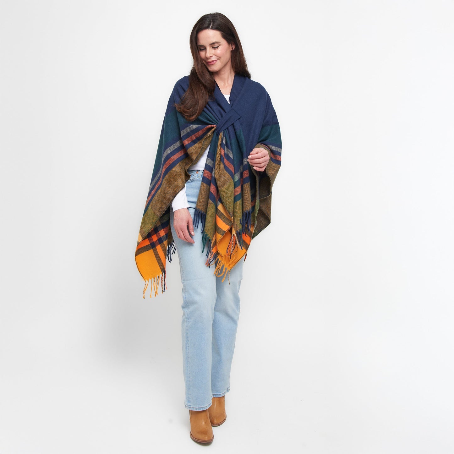 Sidney Fringe Wrap with Loop