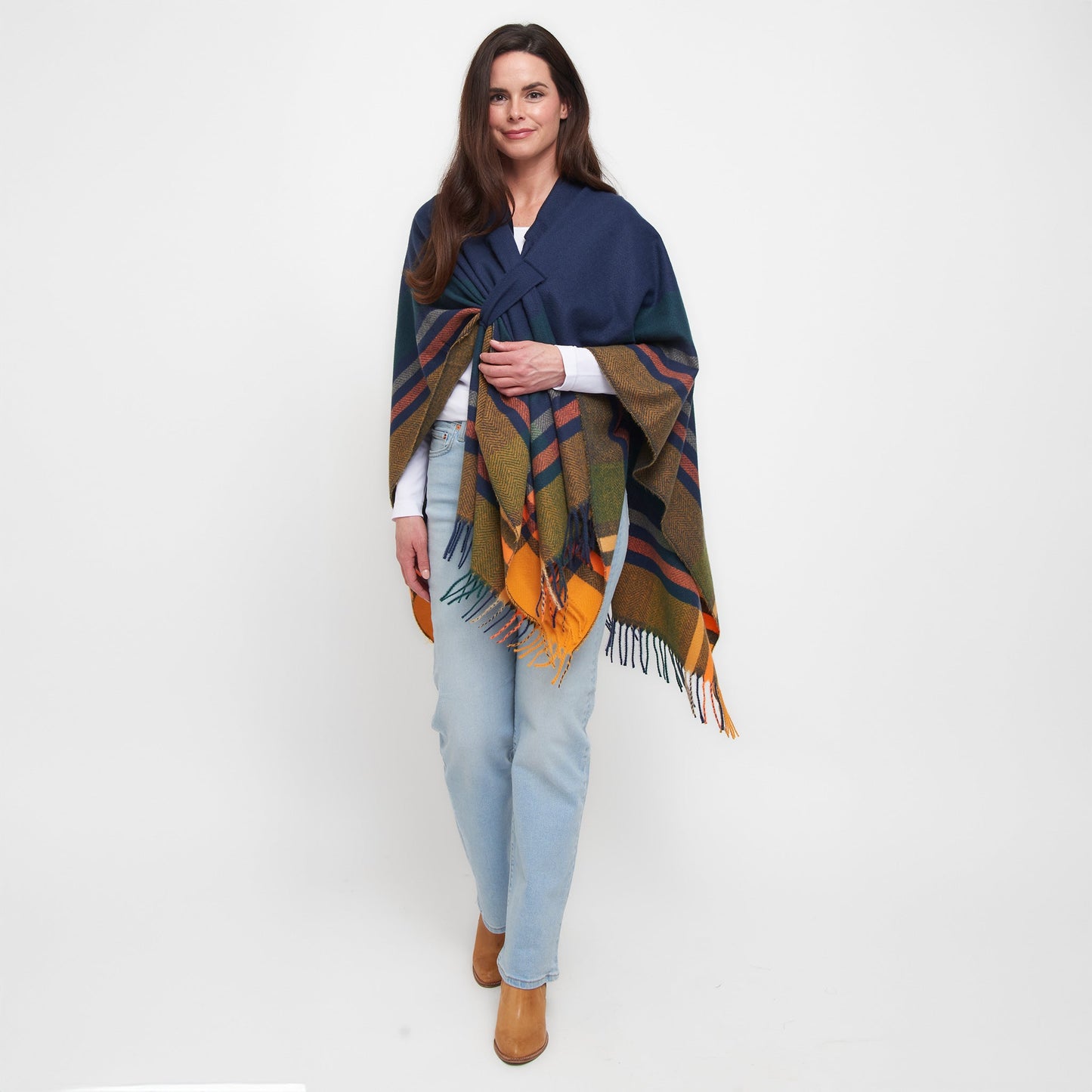 Sidney Fringe Wrap with Loop