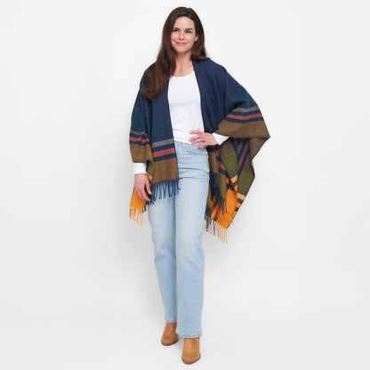 Sidney Fringe Wrap with Loop