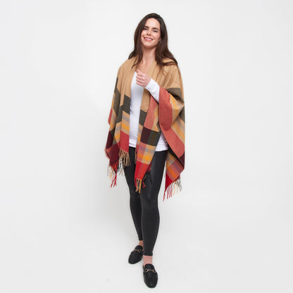 Sidney Fringe Wrap with Loop