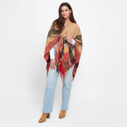 Sidney Fringe Wrap with Loop