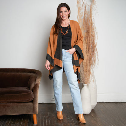 Mackenzie Reversible Open Front Wrap