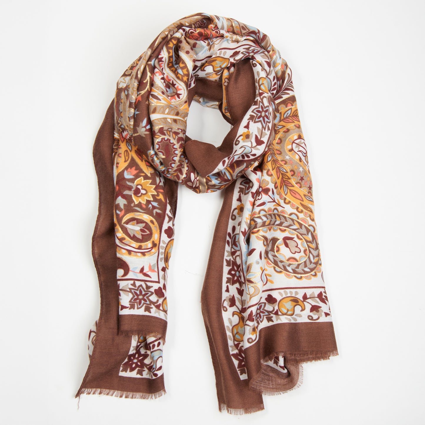 Amina Paisley Lightweight Scarf