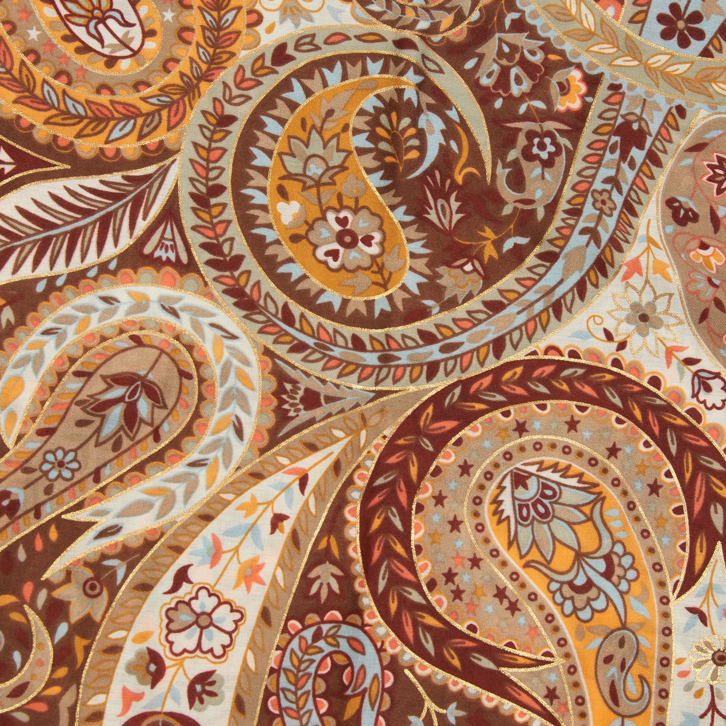 Amina Paisley Lightweight Scarf
