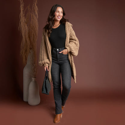 Kyler Chunky Hooded Cardigan