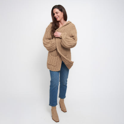 Kyler Chunky Hooded Cardigan