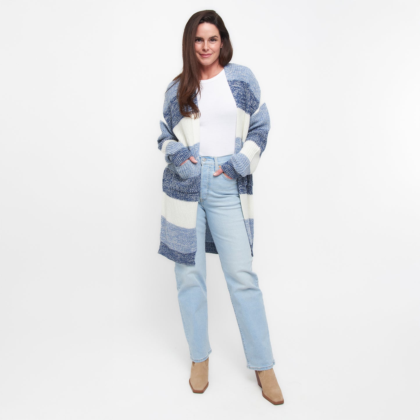 Greyson Color Block Cardigan