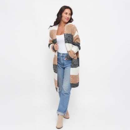 Greyson Color Block Cardigan