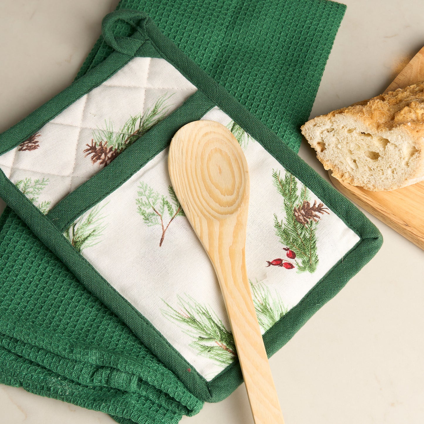 3 Piece Winter Pine Kitchen Set