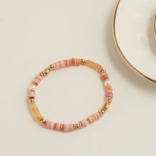 Carys Genuine Stone Stretch Bracelet