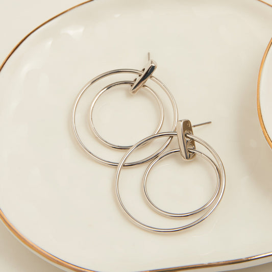 Soren Double Hoop Earrings