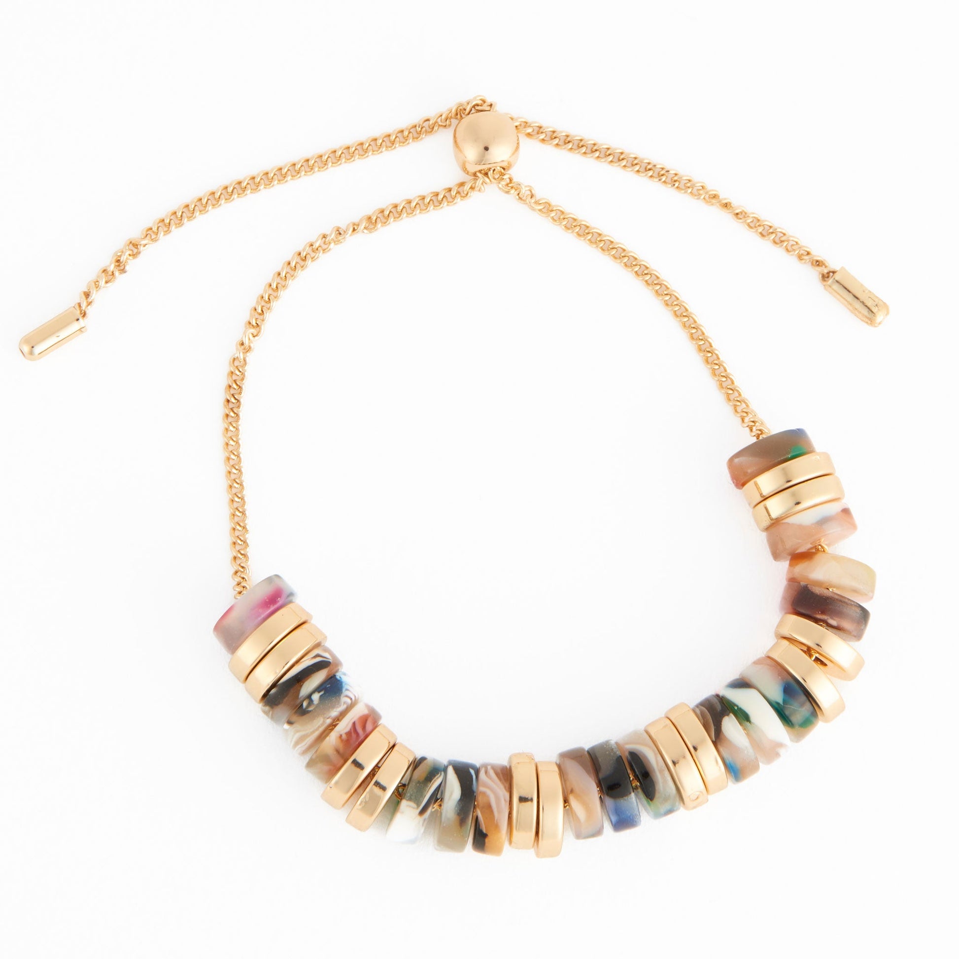 Shayne Celluloid Bolo Bracelet