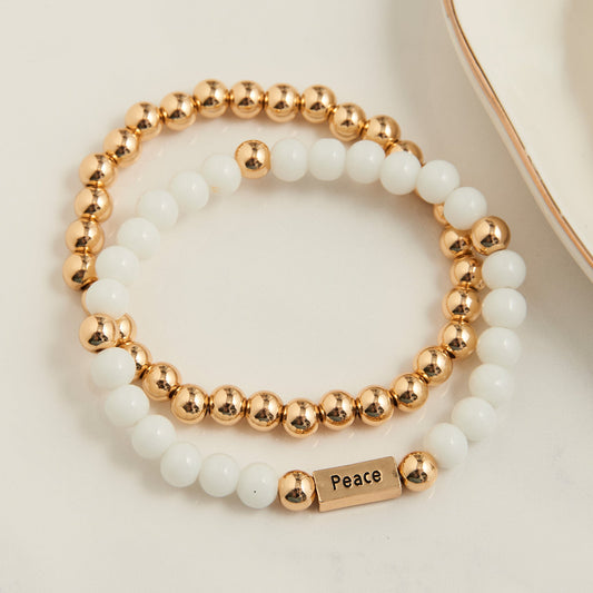 Hollynd Peace Stretch Bracelet Set