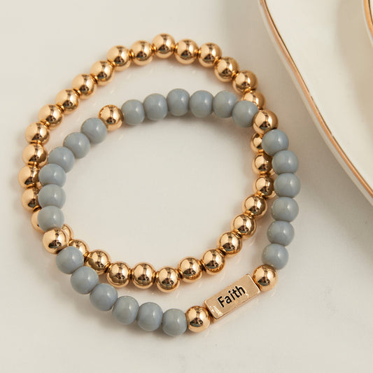 Hollynd Faith Stretch Bracelet Set