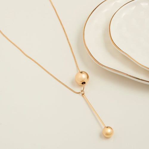 Rosalyn Slide Bauble Y-Neck Necklace