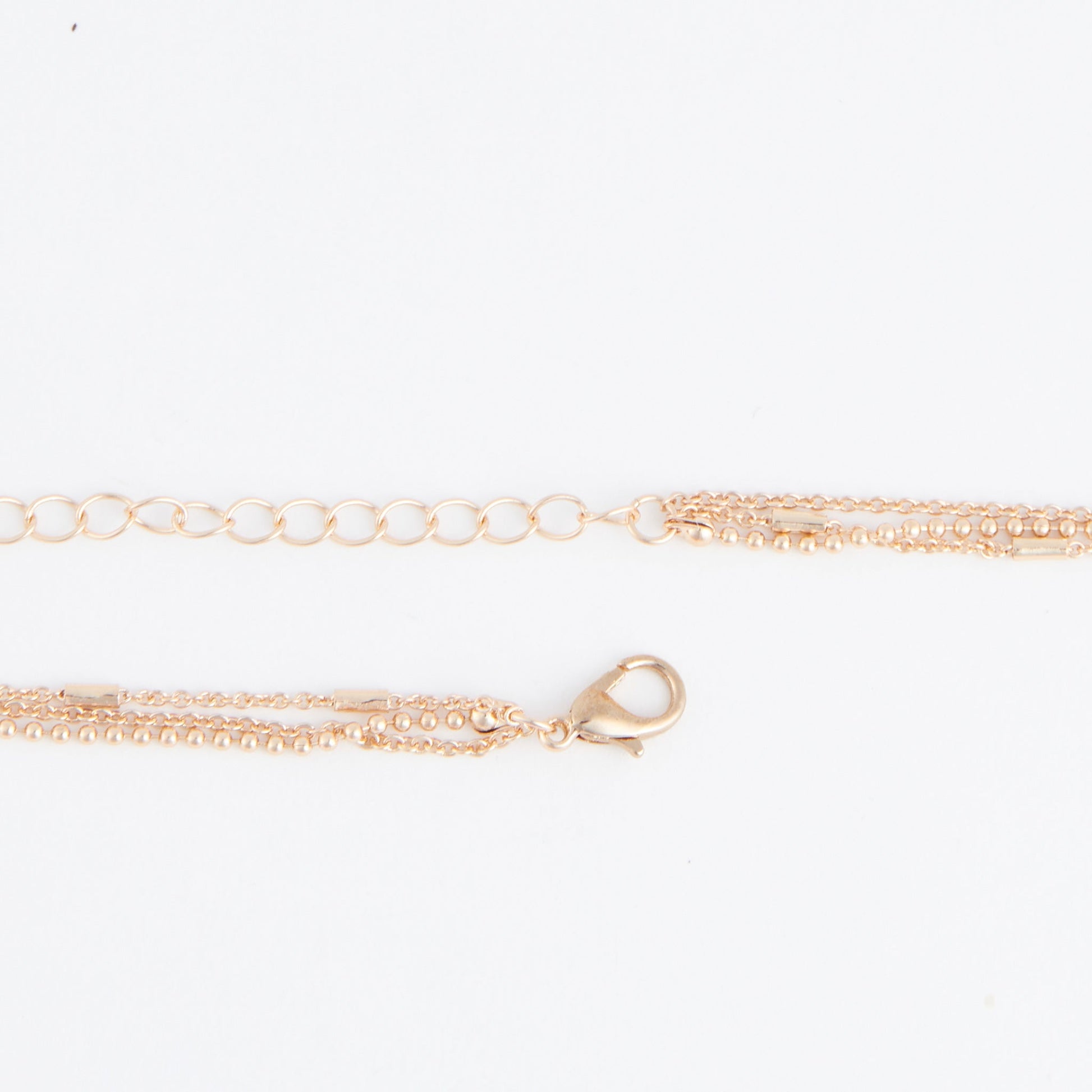 Tara Cross Charm Layered Necklace