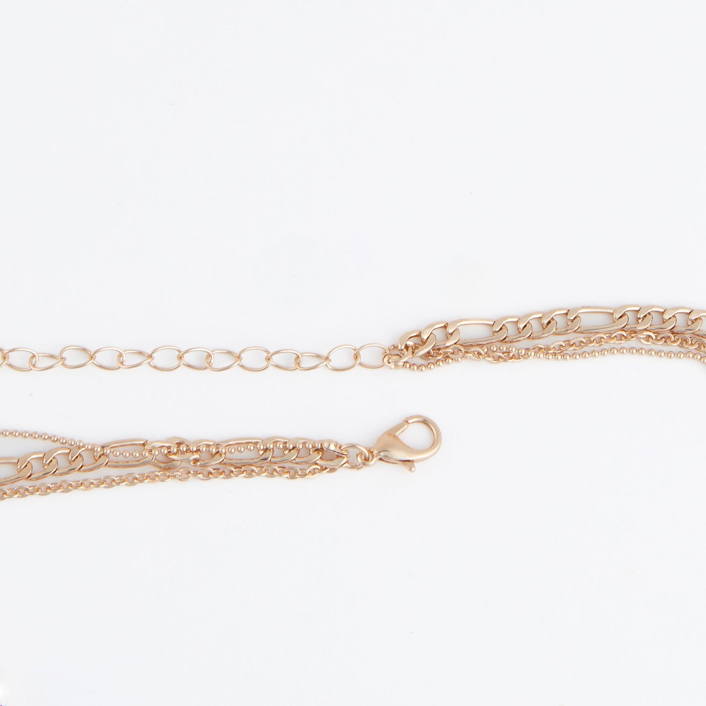 Carrie Pearl & Cross Layered Necklace