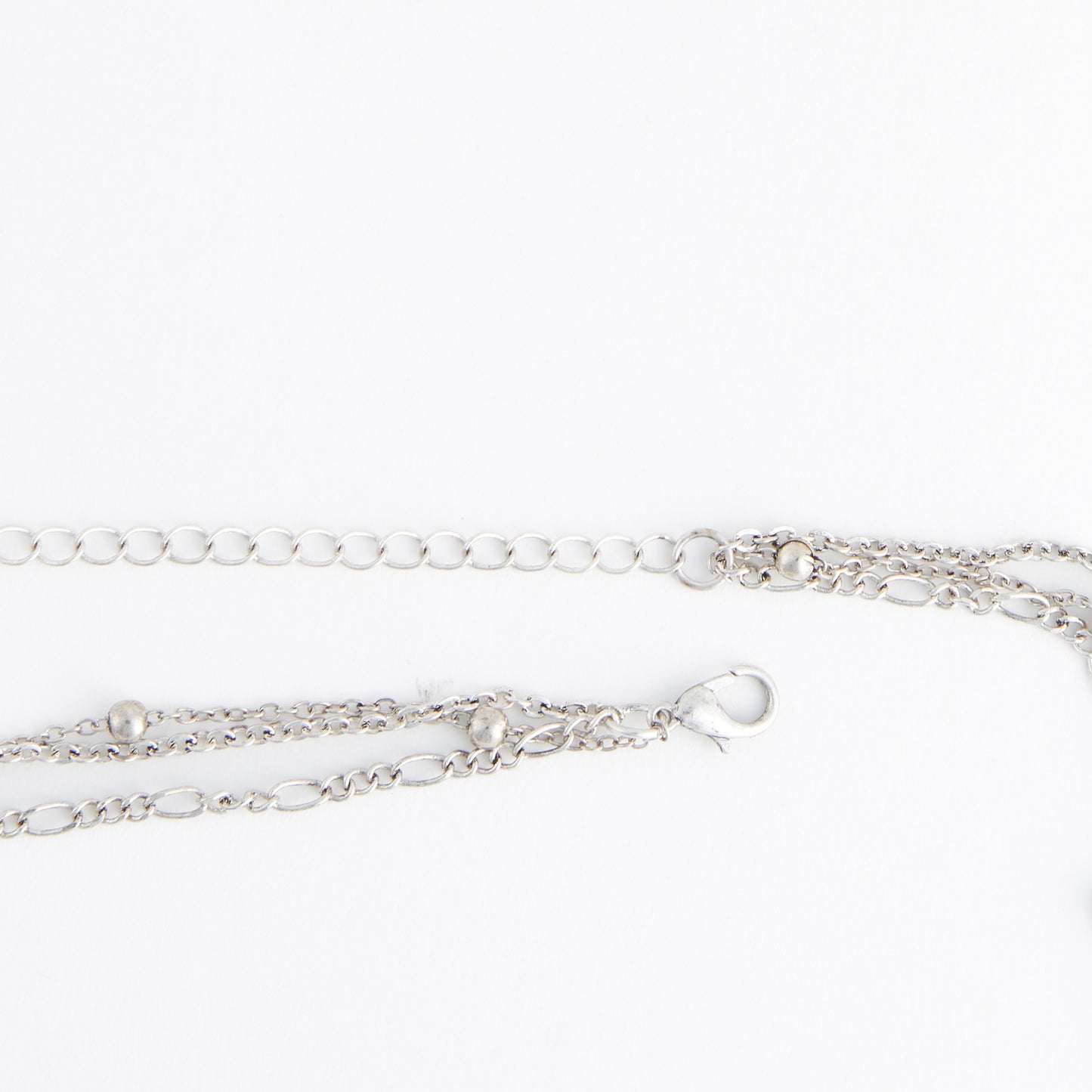 Milly Multi Row Genuine Turquoise Pendant Necklace