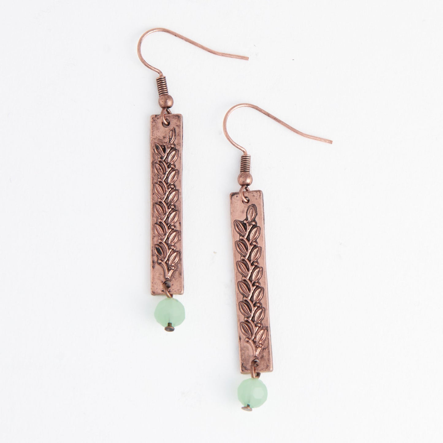 Wild Spirit Textured Bar Earrings
