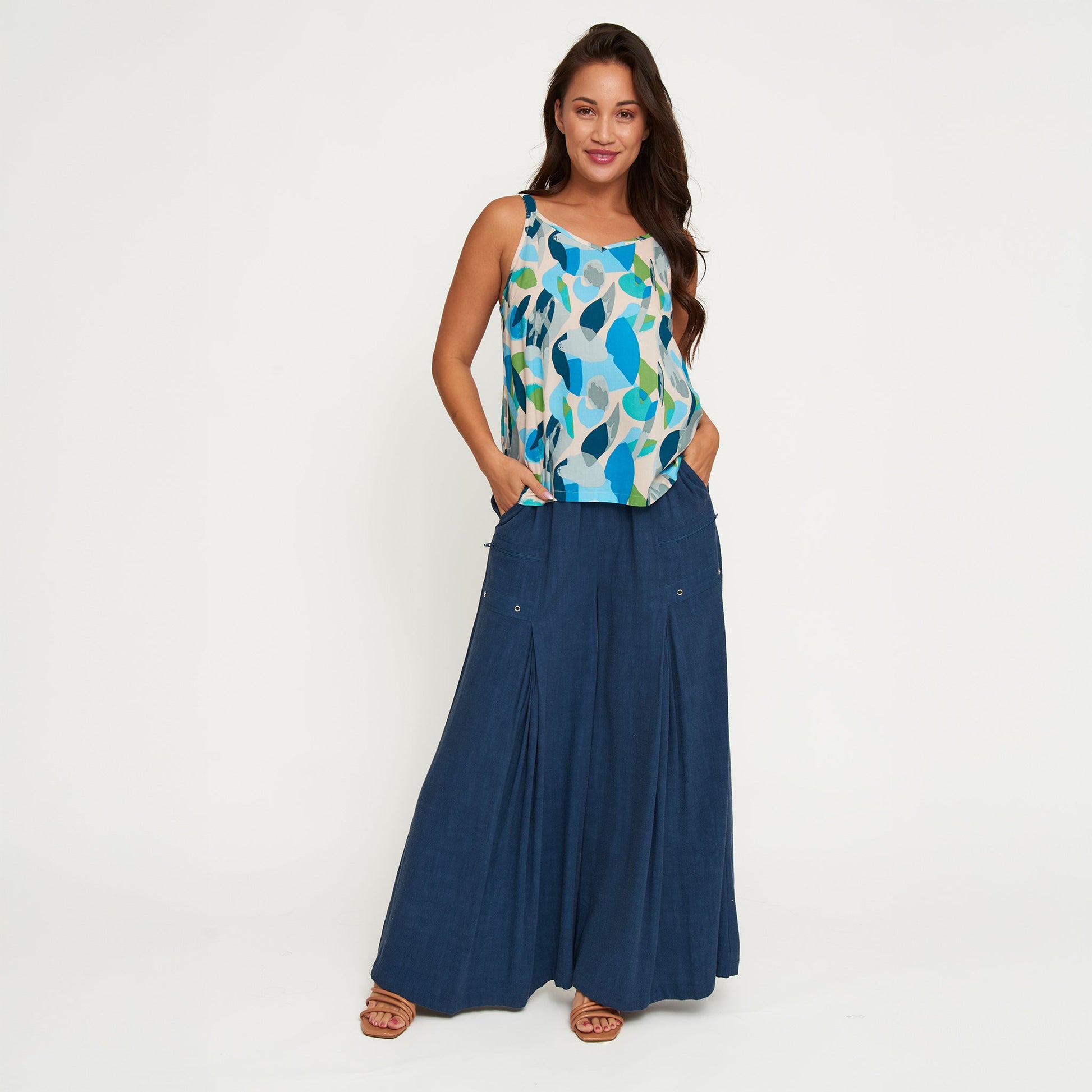 Ayla Wide Strap Tank Top