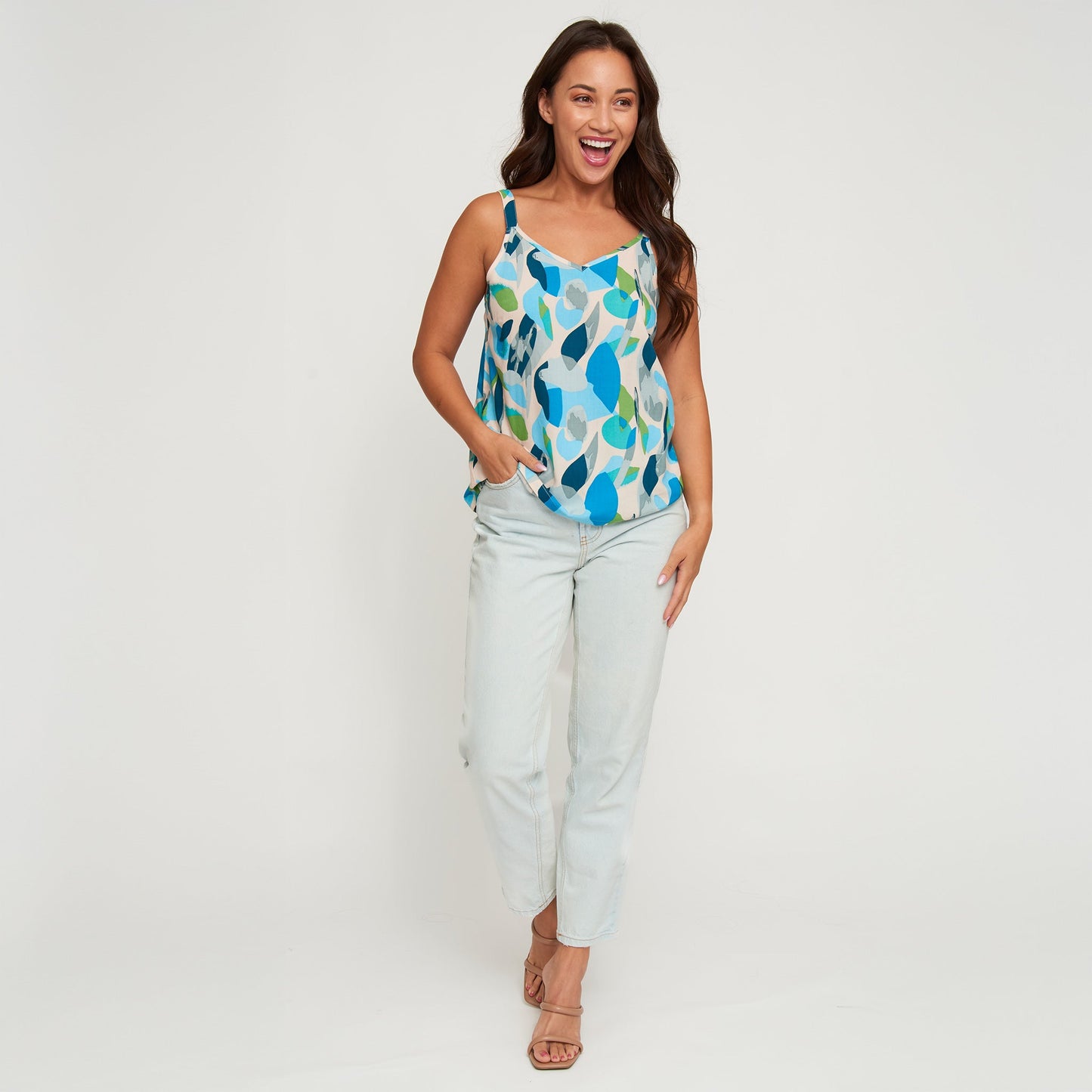 Ayla Wide Strap Tank Top