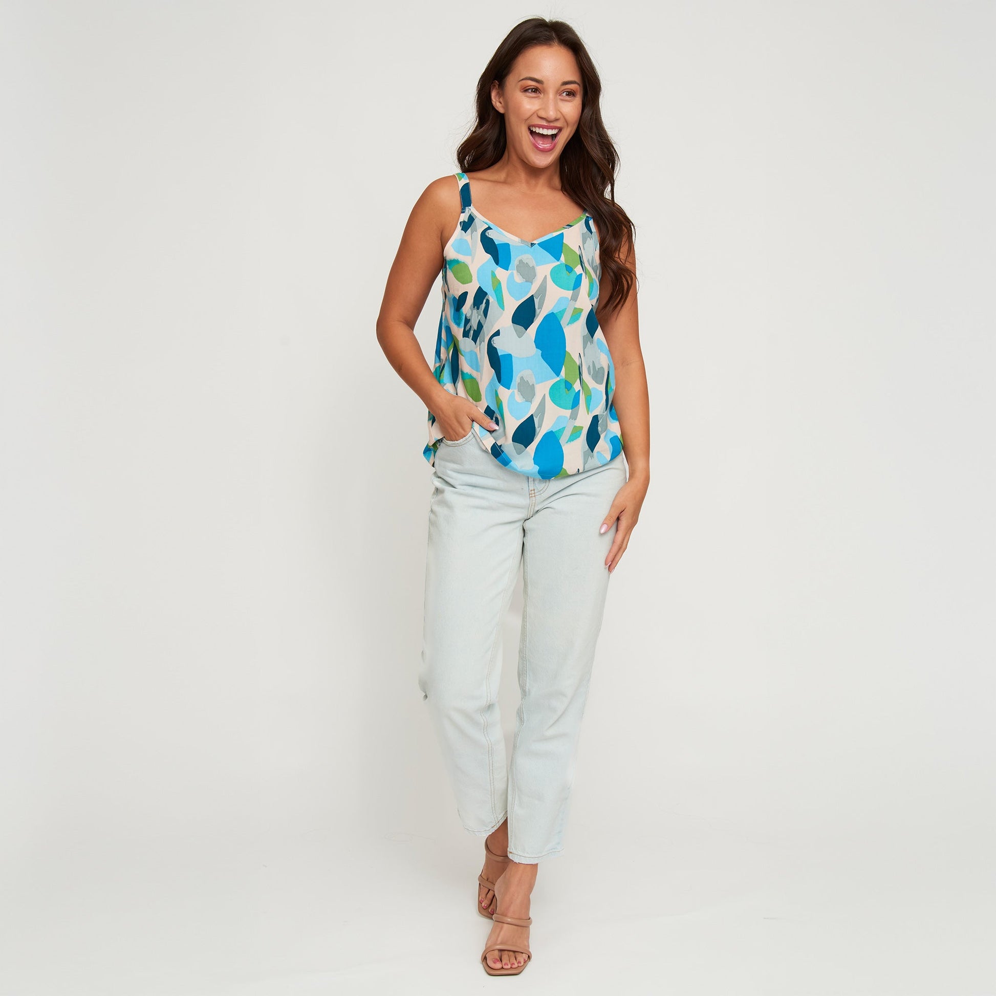 Ayla Wide Strap Tank Top