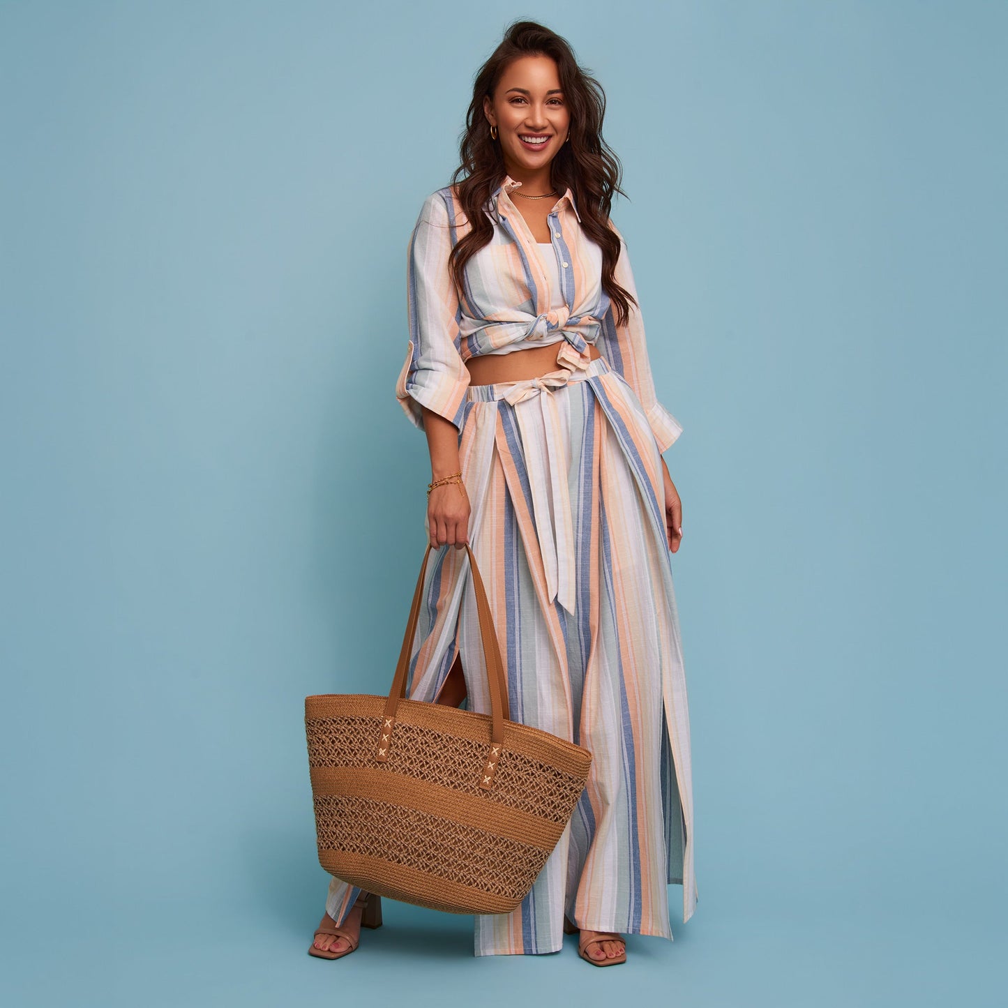 Wynn Striped Button Up Shirt