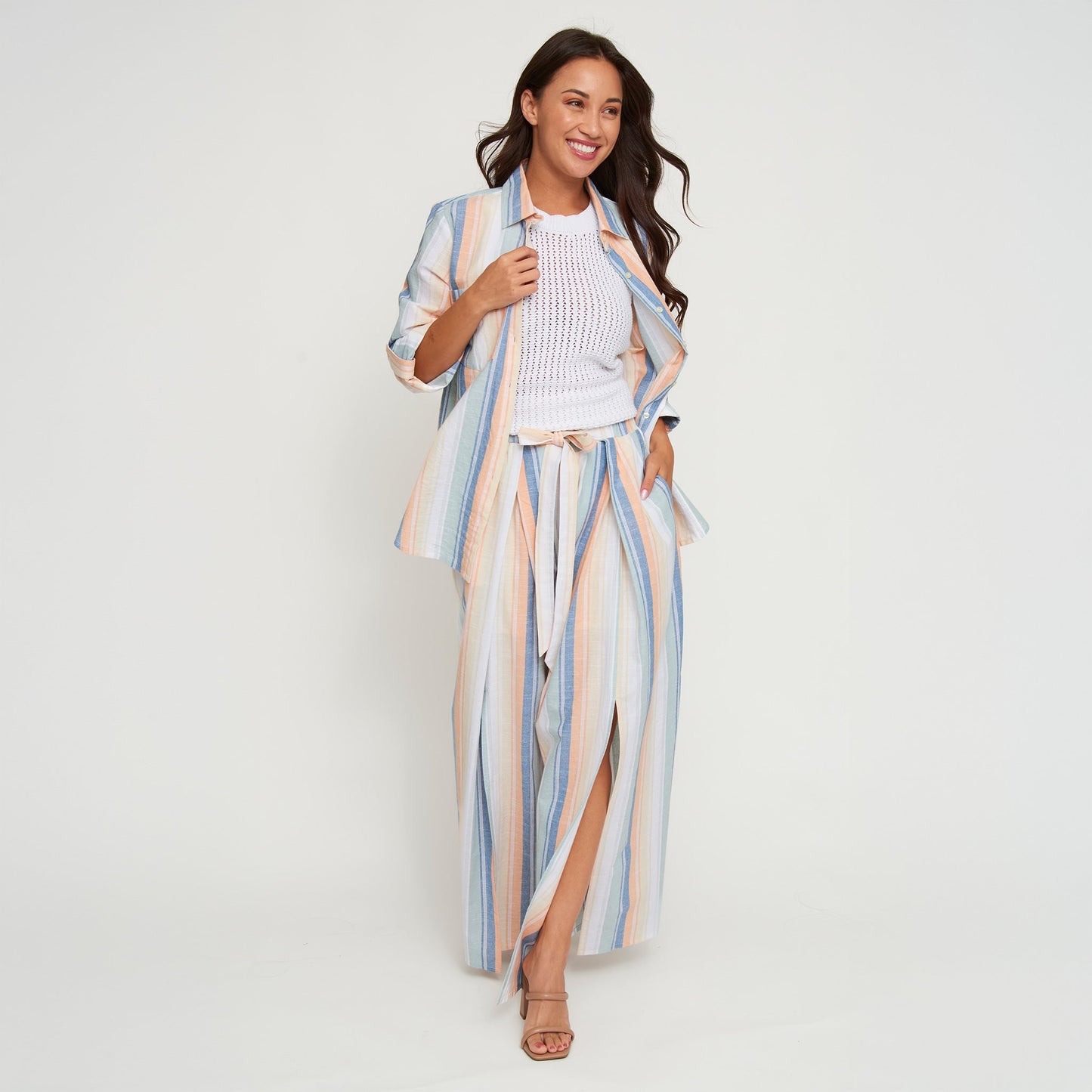 Wynn Striped Button Up Shirt