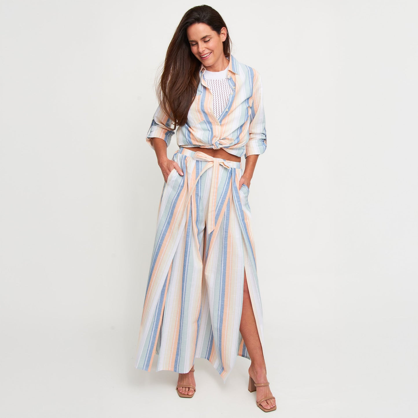 Wynn Striped Button Up Shirt