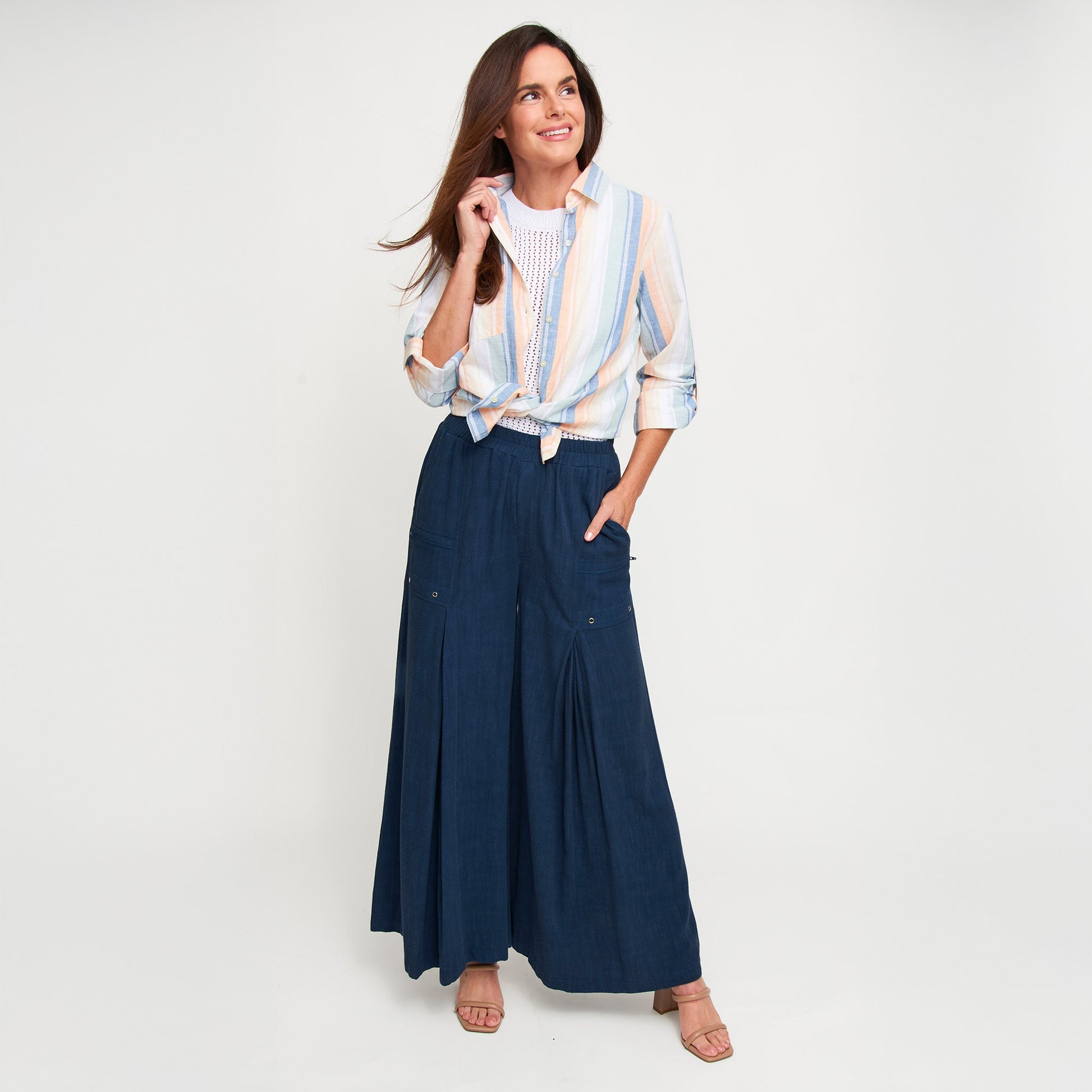 Wynn Striped Button Up Shirt