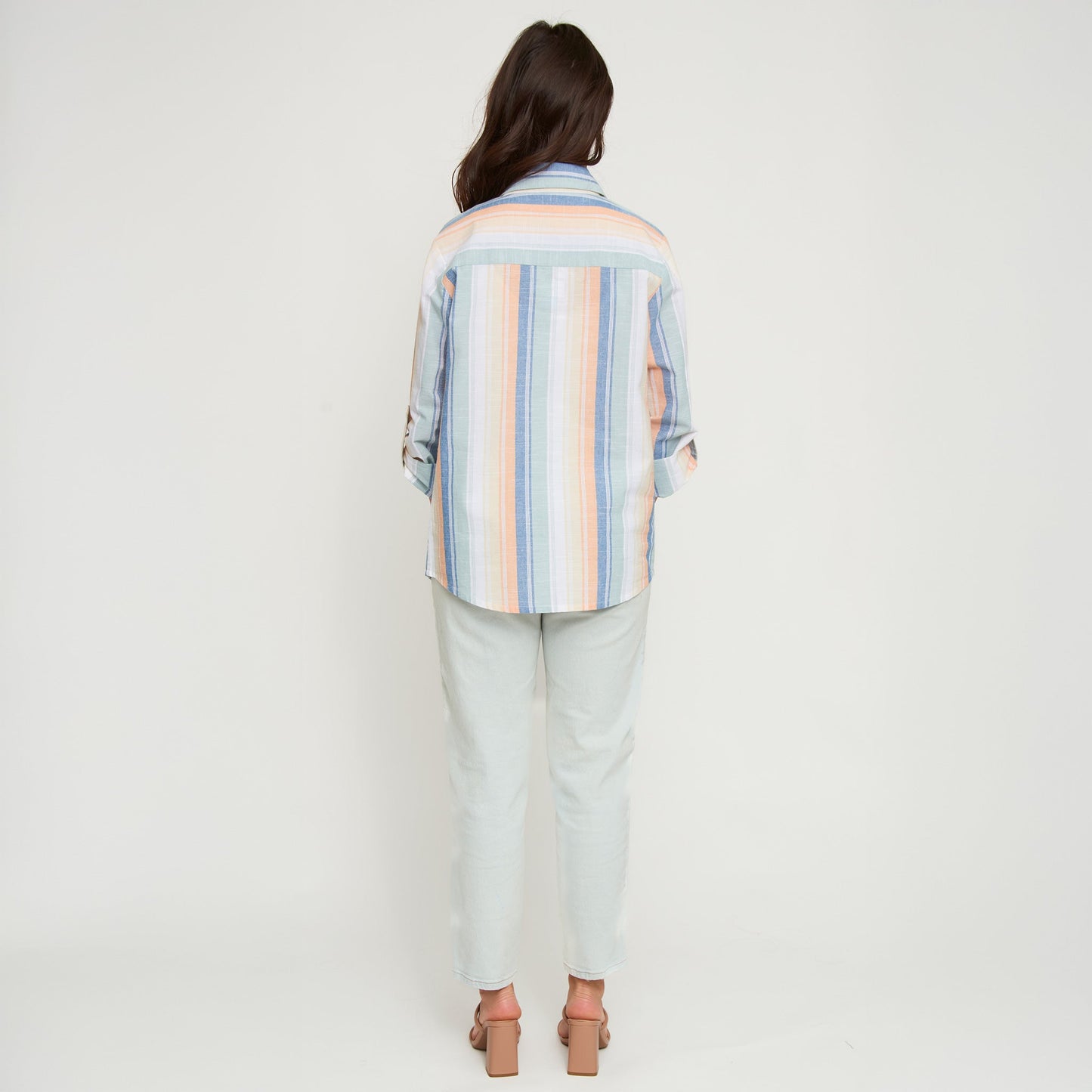 Wynn Striped Button Up Shirt