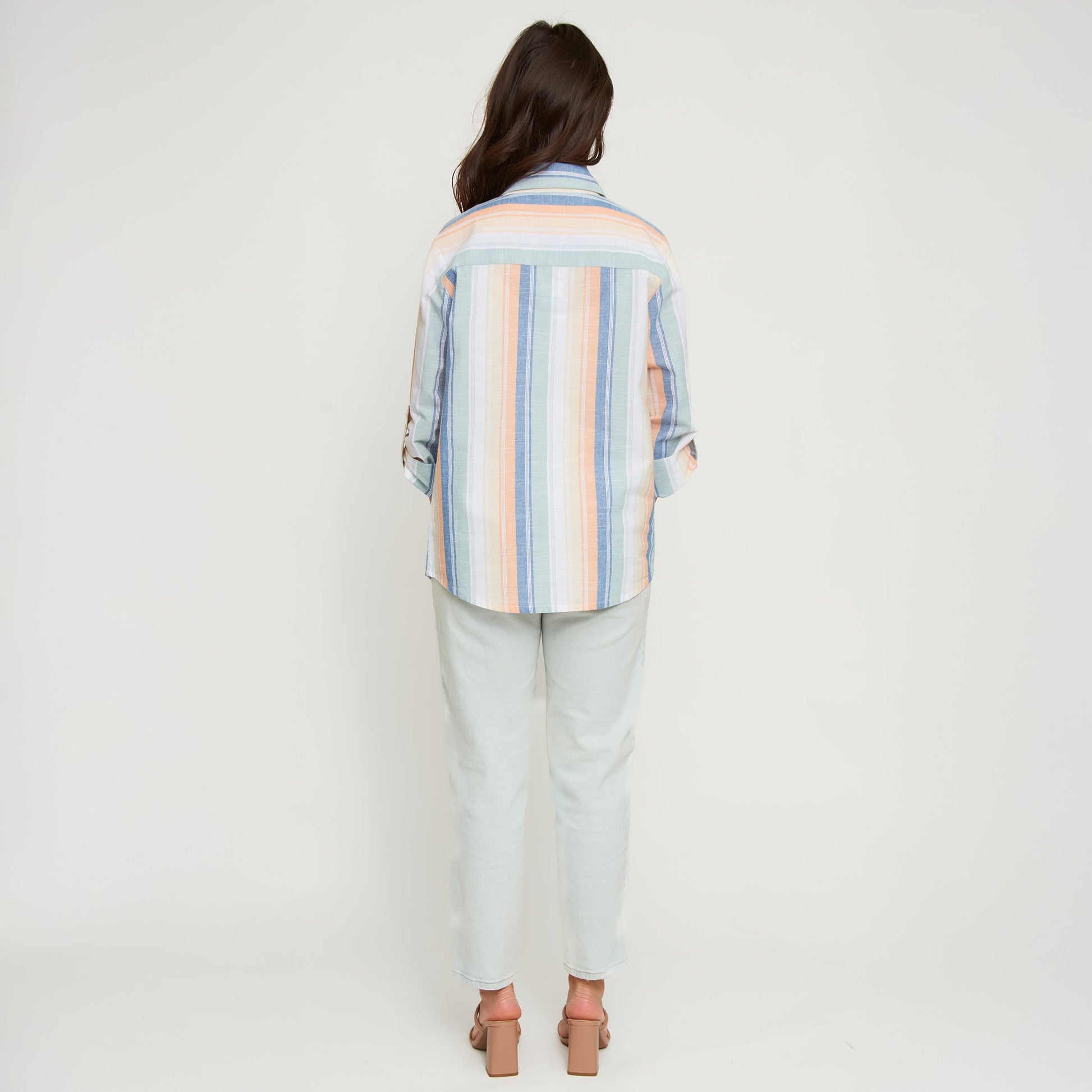 Wynn Striped Button Up Shirt