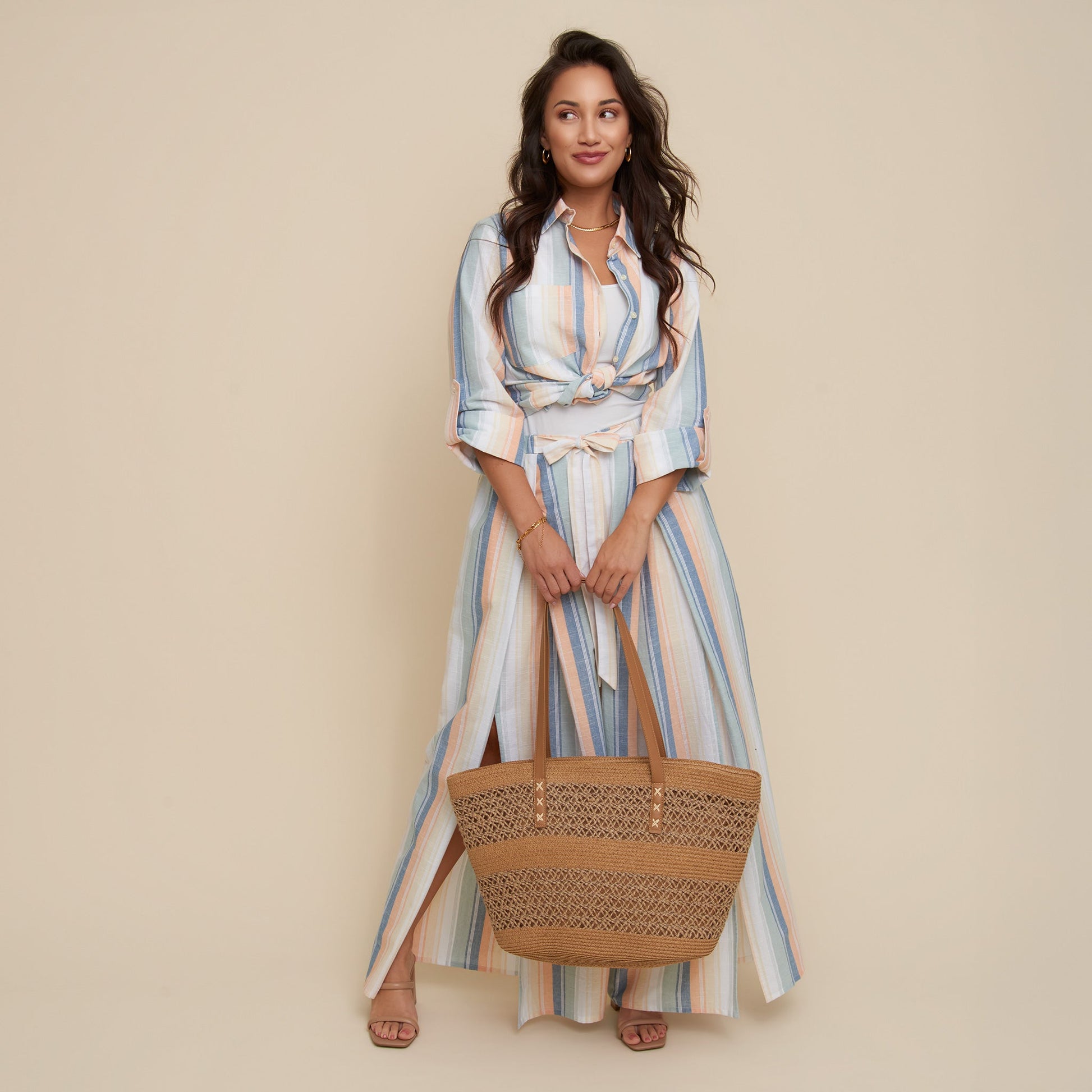 Wynn Striped Button Up Shirt