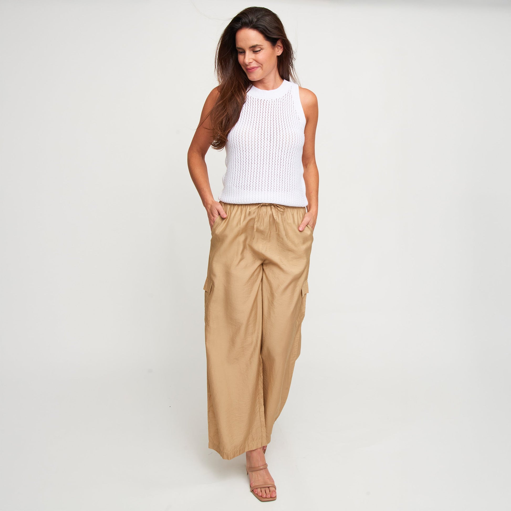 Laine Wide Leg Cargo Pants