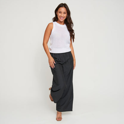 Laine Wide Leg Cargo Pants