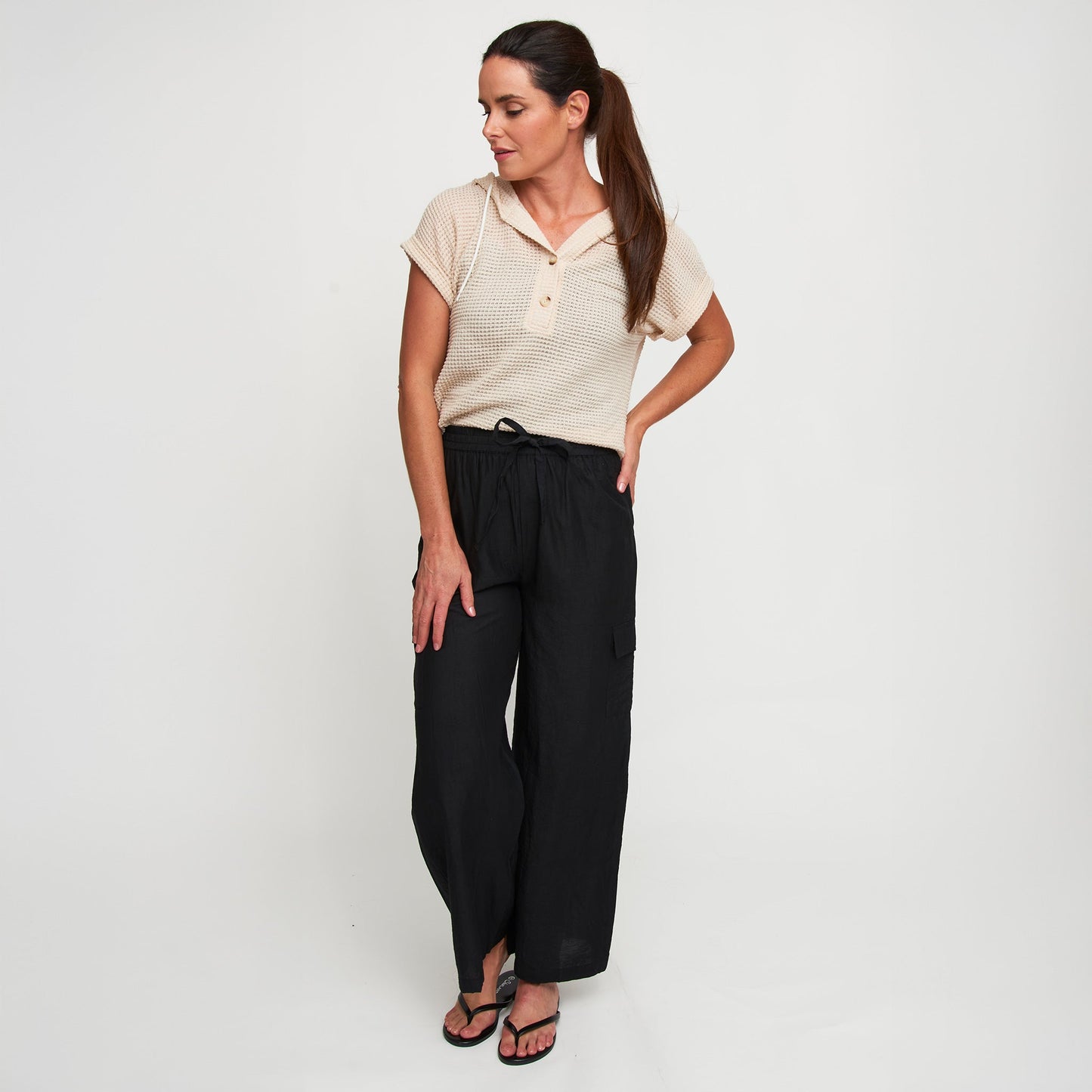 Laine Wide Leg Cargo Pants