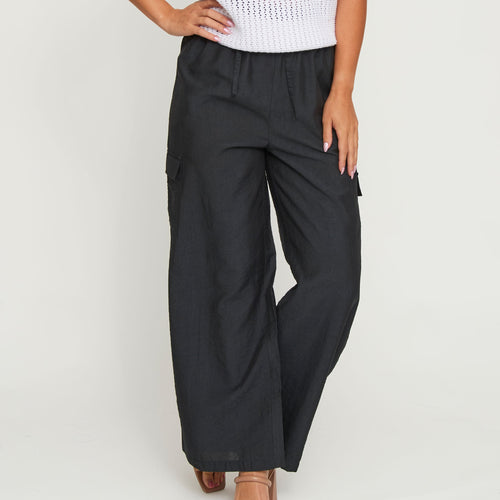 Laine Wide Leg Cargo Pants