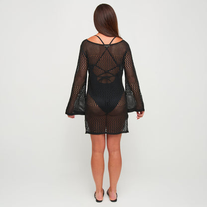 Josie Crochet Open Kit Cover Up