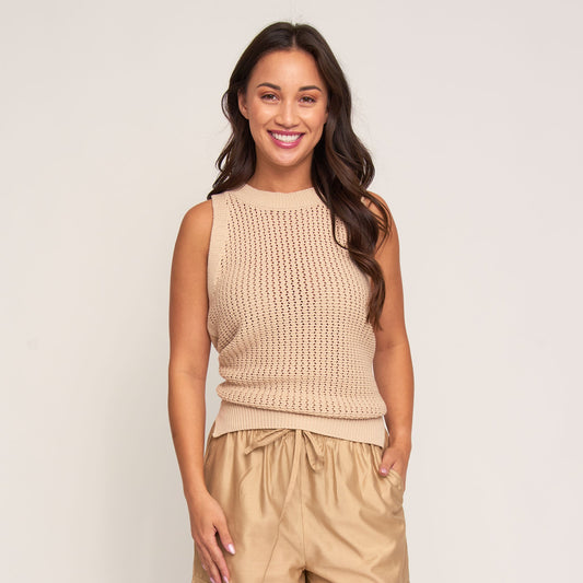 Mira Sweater Knit Tank Top