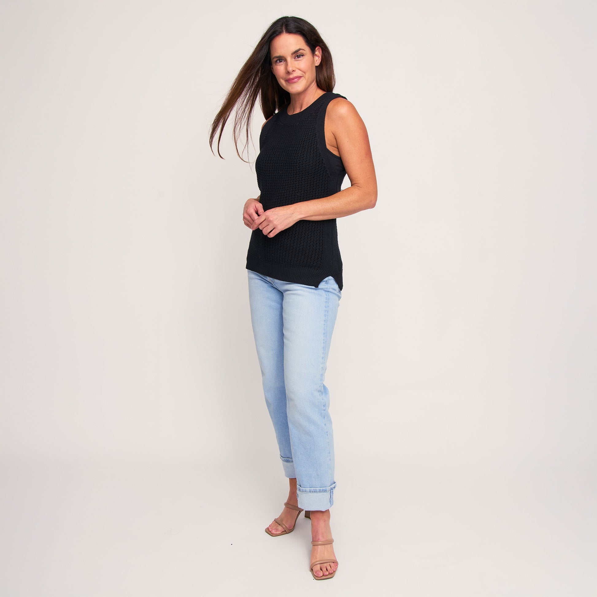 Mira Sweater Knit Tank Top