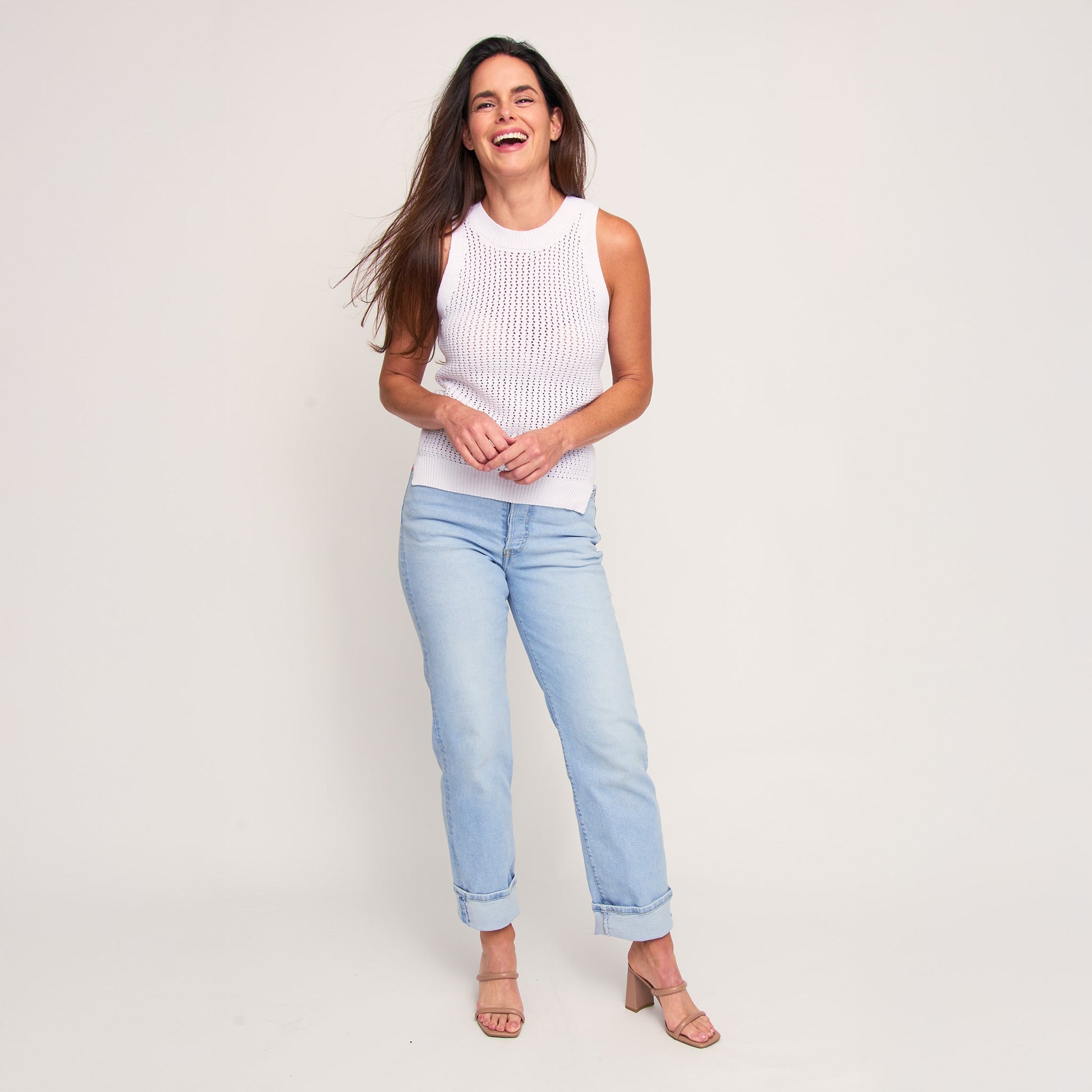 Mira Sweater Knit Tank Top