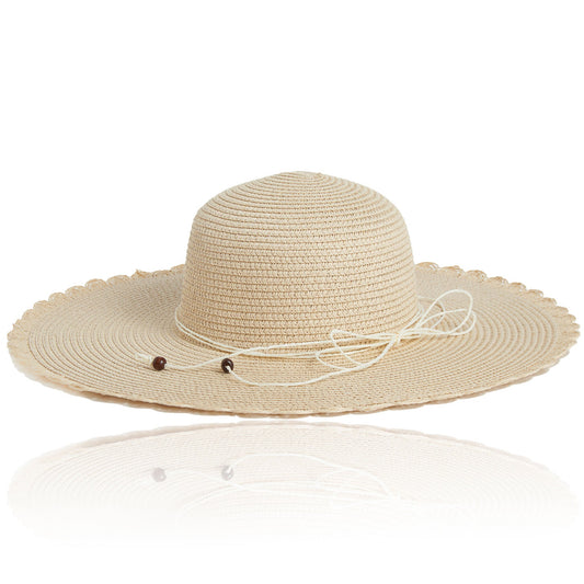 Gaby Woven Wide Brim Sunhat