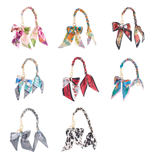 16 Piece Talia Braided Scarf Bag Strap Assortment