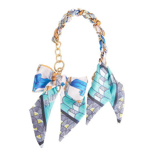 Talia Braided Scarf Bag Strap